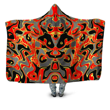 Sartoris Art - Abstract Journey Hooded Blanket