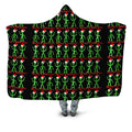 Alien Christmas Hooded Blanket Sartoris Art Epic Hoodie