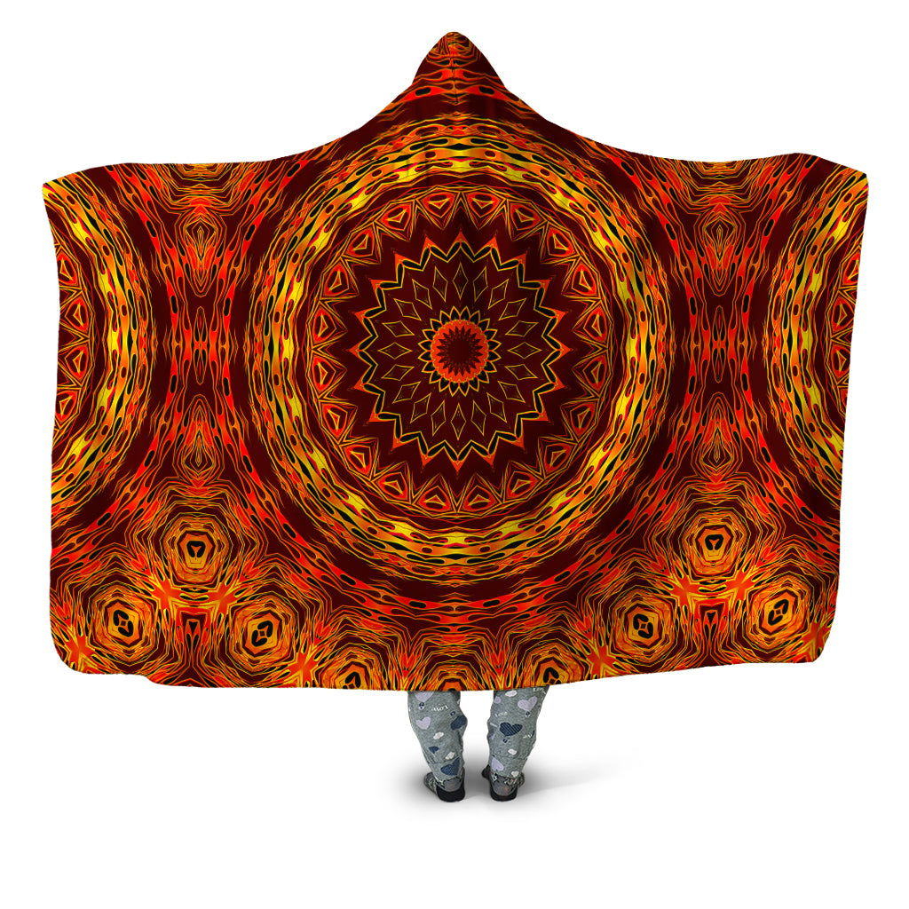 Chain Reaction Hooded Blanket Sartoris Art Epic Hoodie