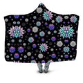 Festive Night Sky Hooded Blanket Sartoris Art Epic Hoodie