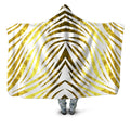 Gold Safari Hooded Blanket Sartoris Art Epic Hoodie