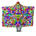 Happy Skulls Hooded Blanket Sartoris Art Epic Hoodie