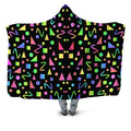 Party Geometric Hooded Blanket Sartoris Art Epic Hoodie