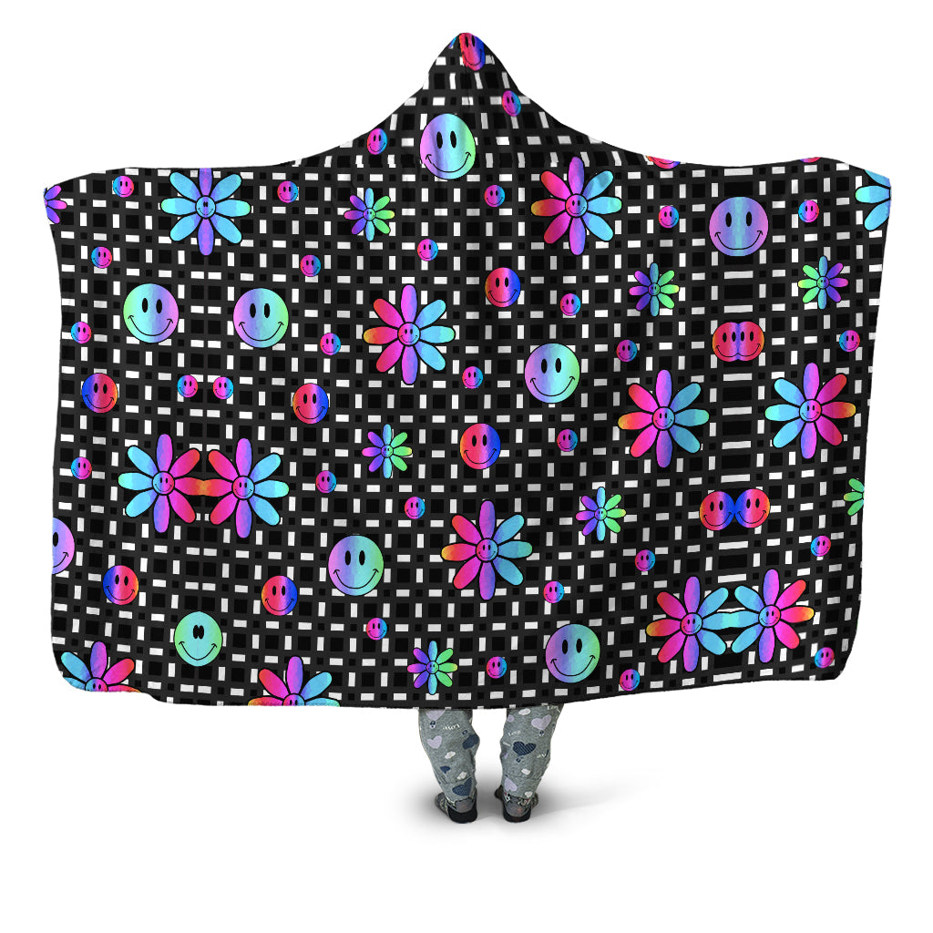 Smiles All Around Hooded Blanket Sartoris Art Epic Hoodie
