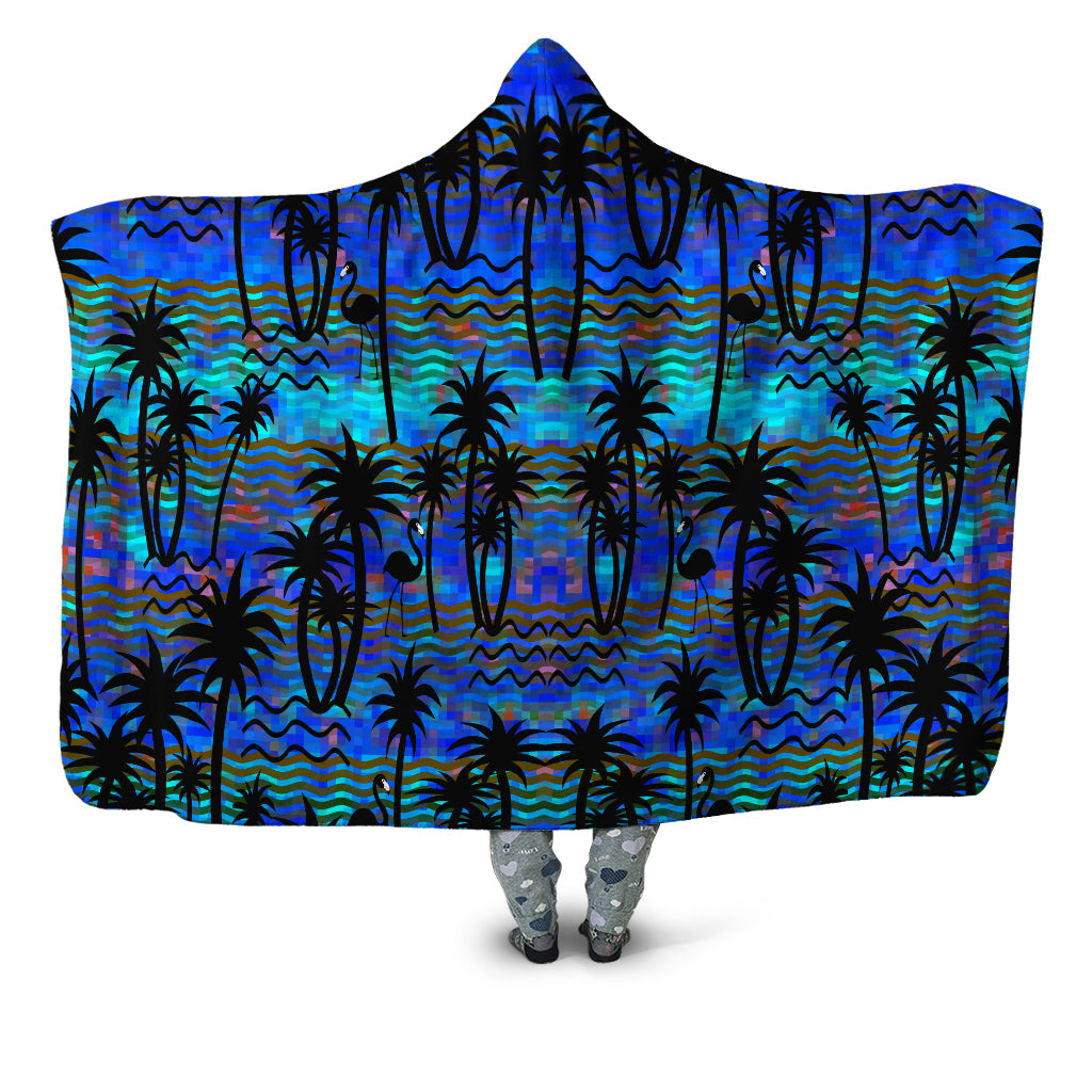 Tropical Dreams Hooded Blanket Sartoris Art Epic Hoodie