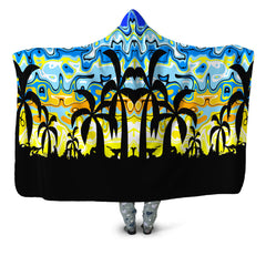 Tropical Night Hooded Blanket