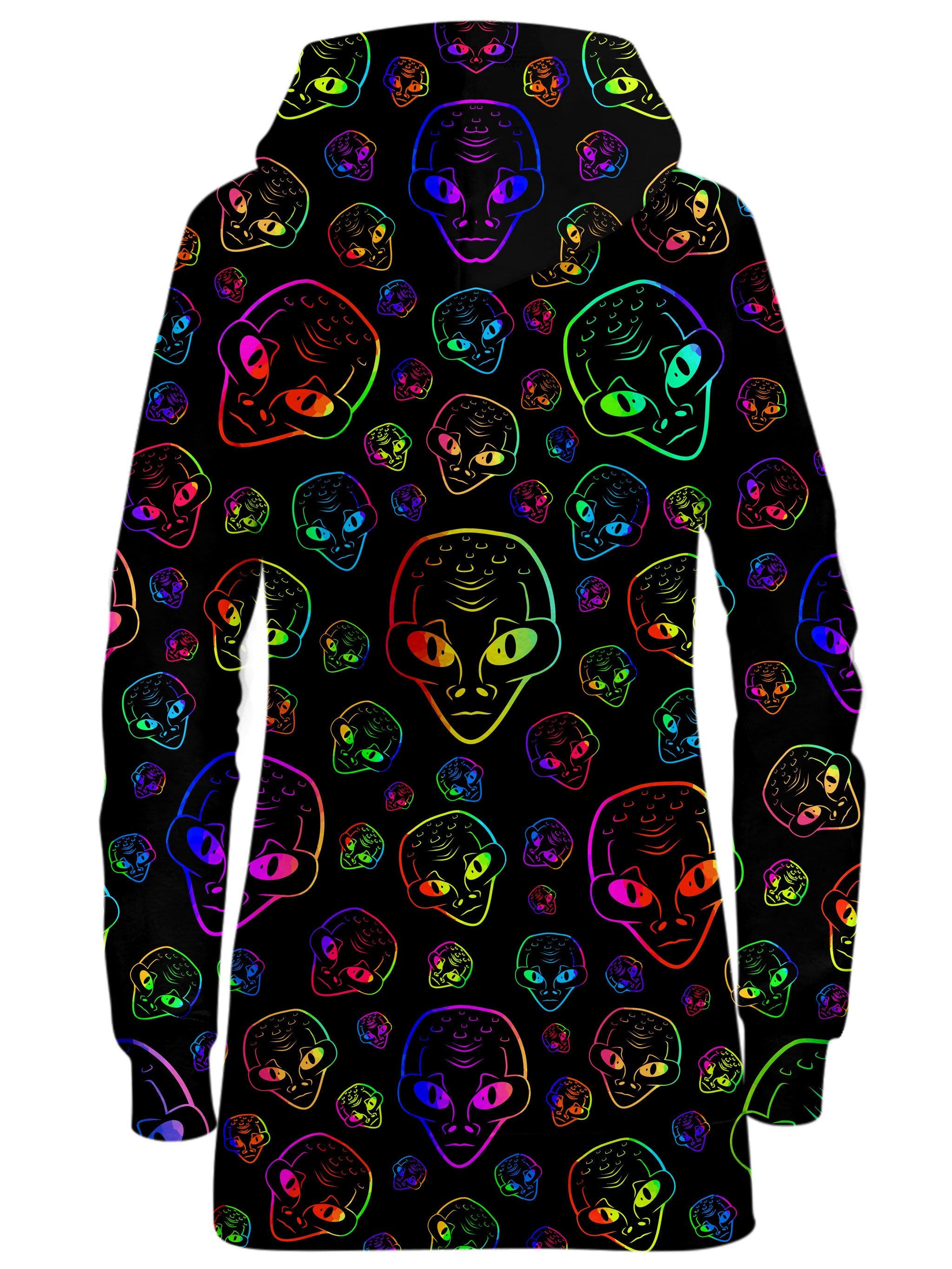 Alien Invasion Hoodie Dress Sartoris Art Epic Hoodie