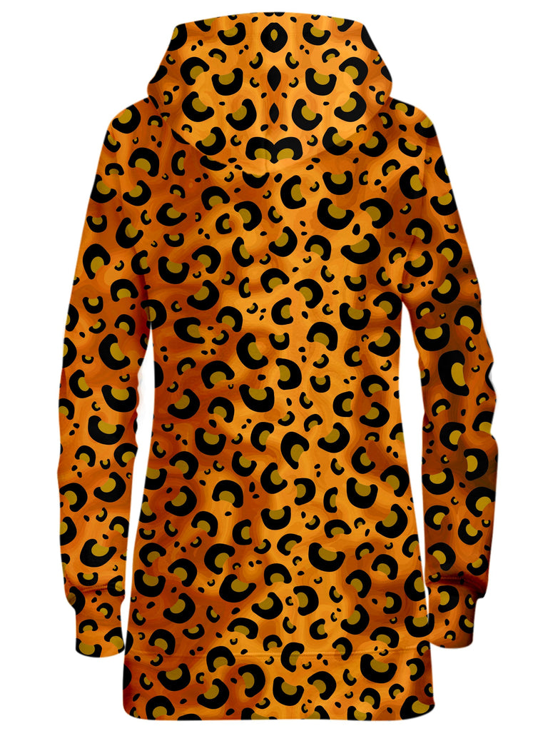 Cheetah Print Hoodie Dress