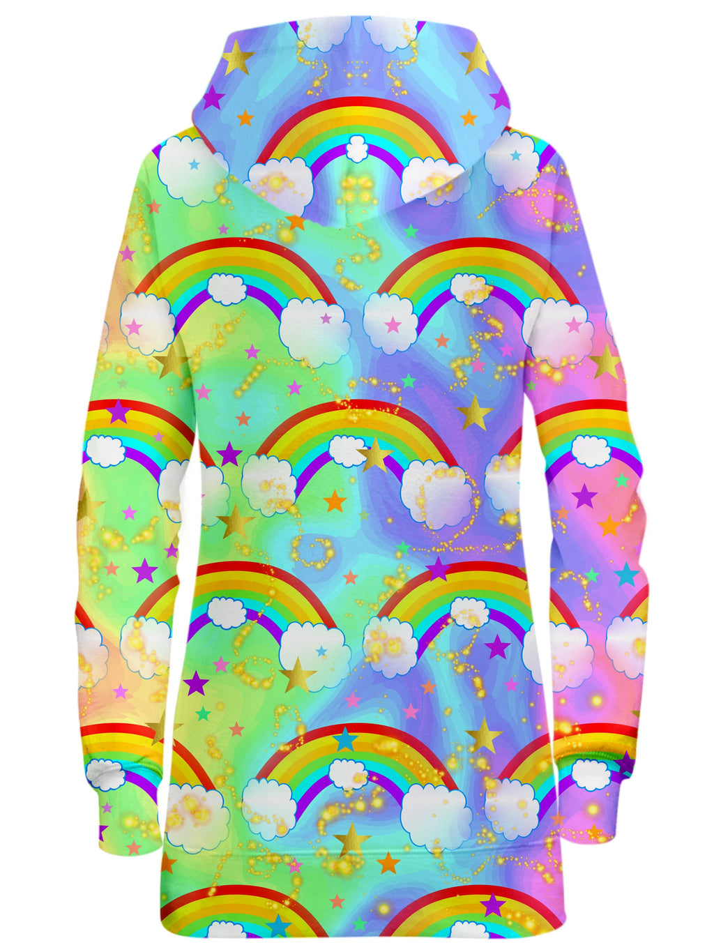 Dreaming of Rainbows Hoodie Dress Sartoris Art Epic Hoodie