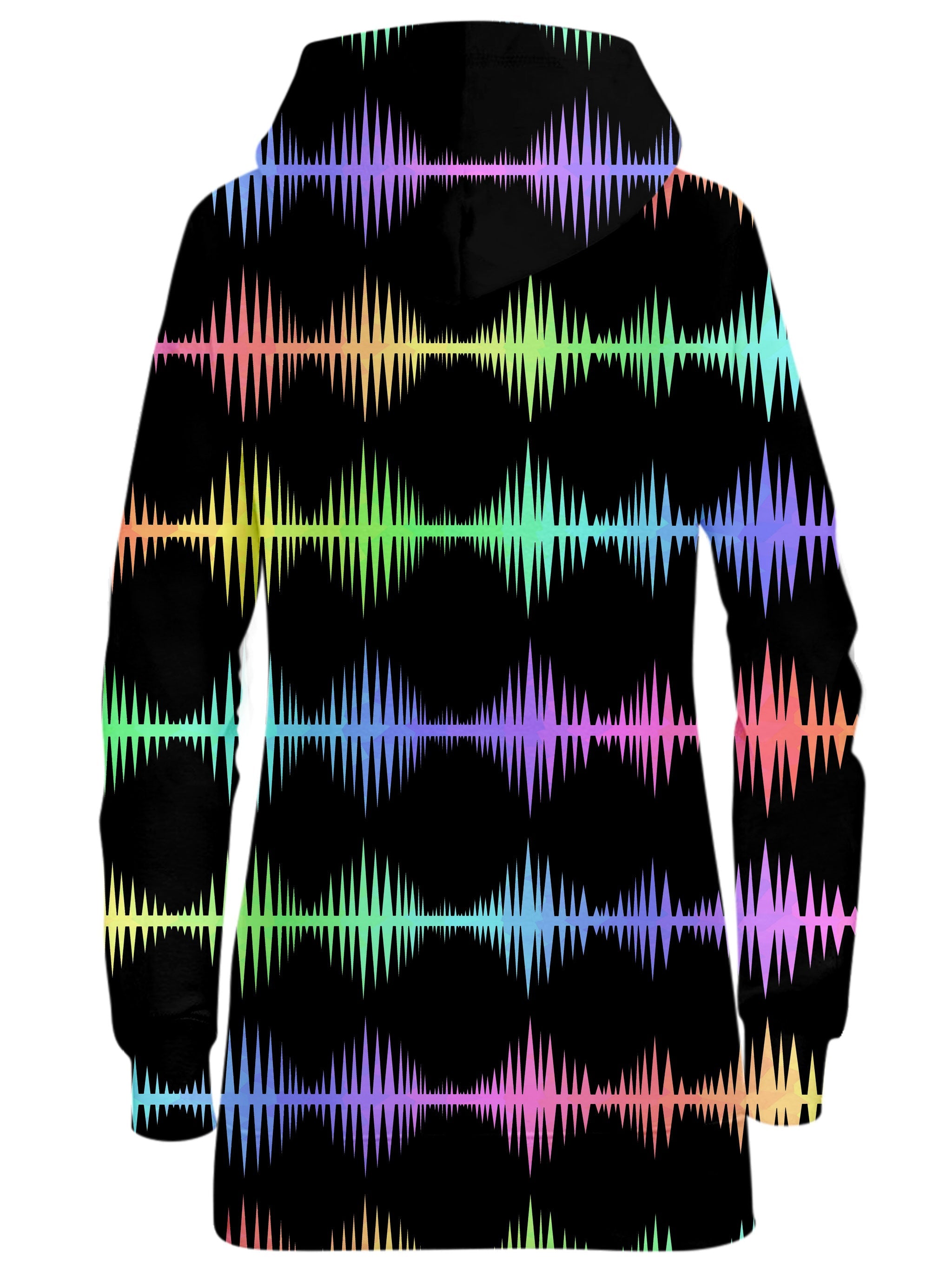 Equalizer Sound Waves Hoodie Dress Sartoris Art Epic Hoodie