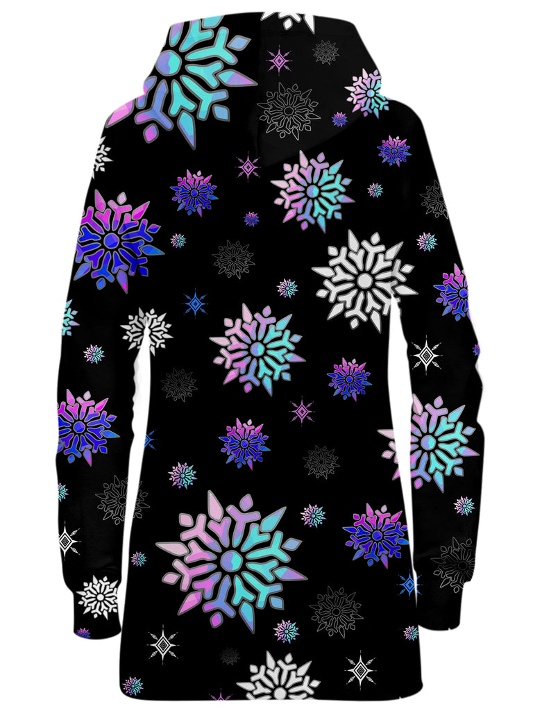 Festive Night Sky Hoodie Dress