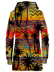 Flamingo Island Hoodie Dress