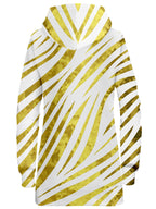Gold Safari Hoodie Dress Sartoris Art Epic Hoodie