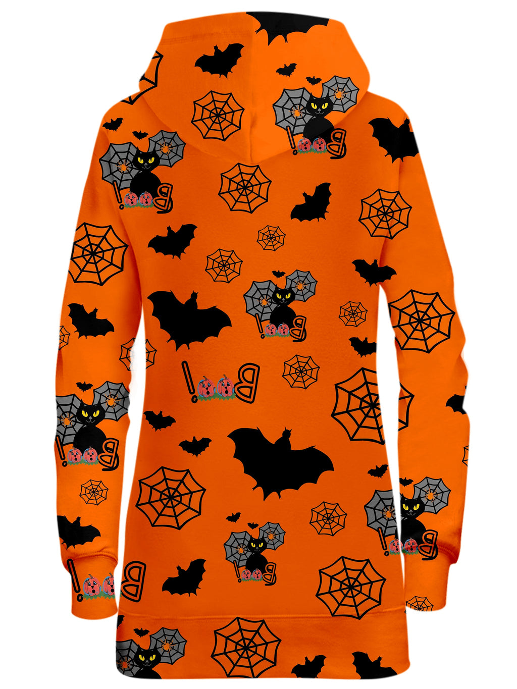 Halloween Black Cats Hoodie Dress Sartoris Art Epic Hoodie