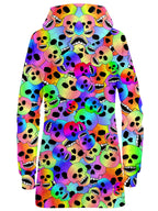 Happy Skulls Hoodie Dress Sartoris Art Epic Hoodie