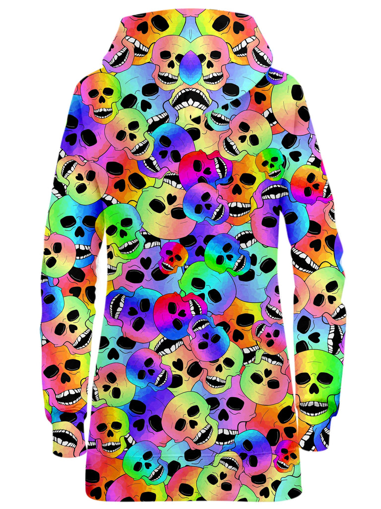 Happy Skulls Hoodie Dress