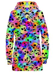 Happy Skulls Hoodie Dress