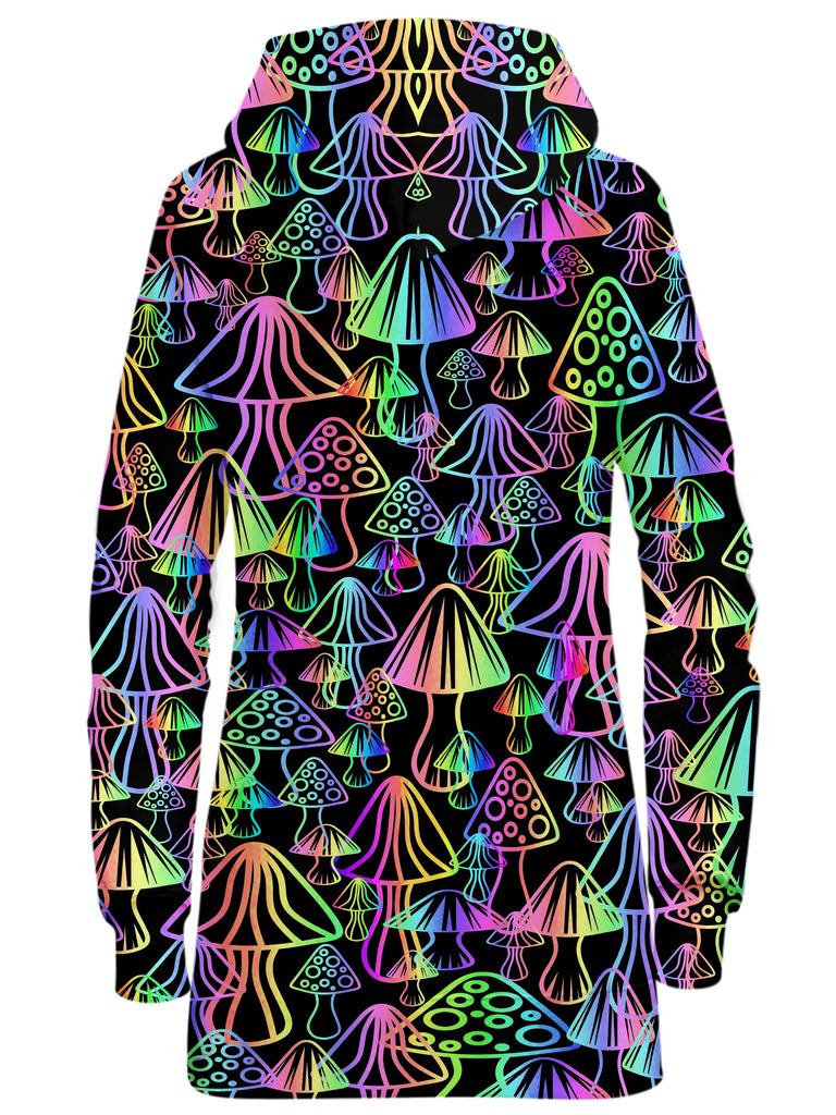 Magic Mushrooms Hoodie Dress