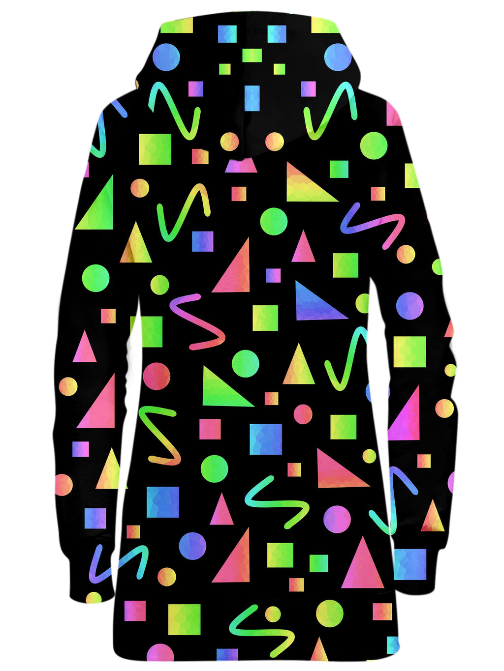 Party Geometric Hoodie Dress Sartoris Art Epic Hoodie