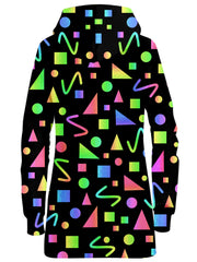 Party Geometric Hoodie Dress