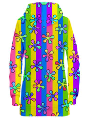 Psychedelic 60s Hoodie Dress