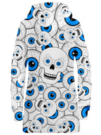 Skull Eye Balls Hoodie Dress Sartoris Art Epic Hoodie