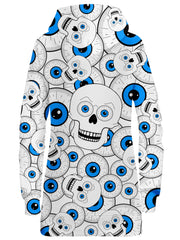 Skull Eye Balls Hoodie Dress