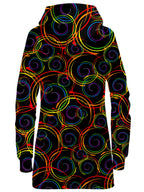 Swirl Abstract Hoodie Dress Sartoris Art Epic Hoodie