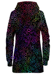 Trippy Color Journey Hoodie Dress