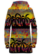 Trippy Tropical Nights Hoodie Dress Sartoris Art Epic Hoodie