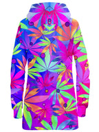 Whimsical Weed Hoodie Dress Sartoris Art Epic Hoodie
