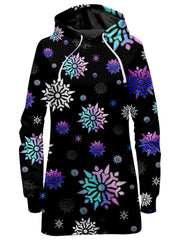 Festive Night Sky Hoodie Dress