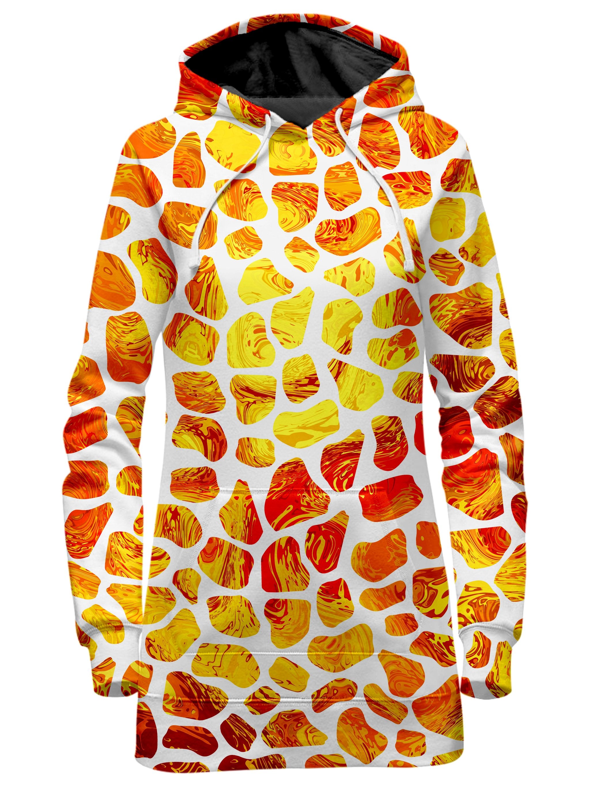 Giraffe Pattern Hoodie Dress Sartoris Art Epic Hoodie