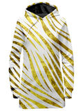 Gold Safari Hoodie Dress Sartoris Art Epic Hoodie