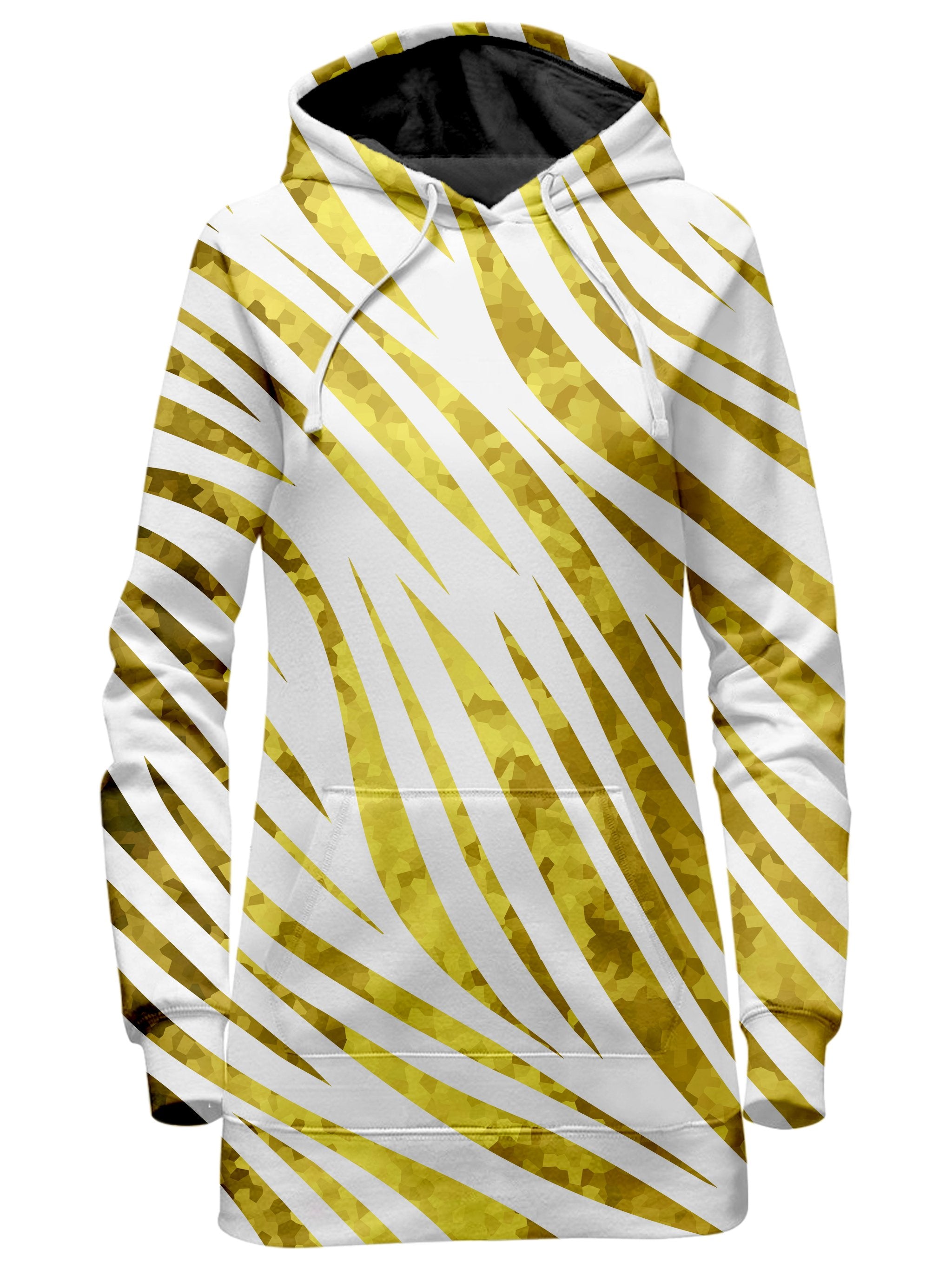 Gold Safari Hoodie Dress Sartoris Art Epic Hoodie