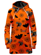 Halloween Black Cats Hoodie Dress Sartoris Art Epic Hoodie