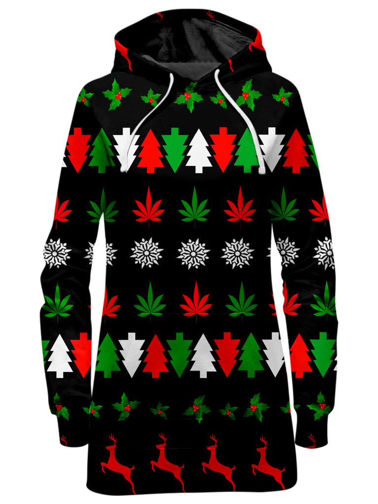 Sartoris Art - Happy Holidaze Hoodie Dress