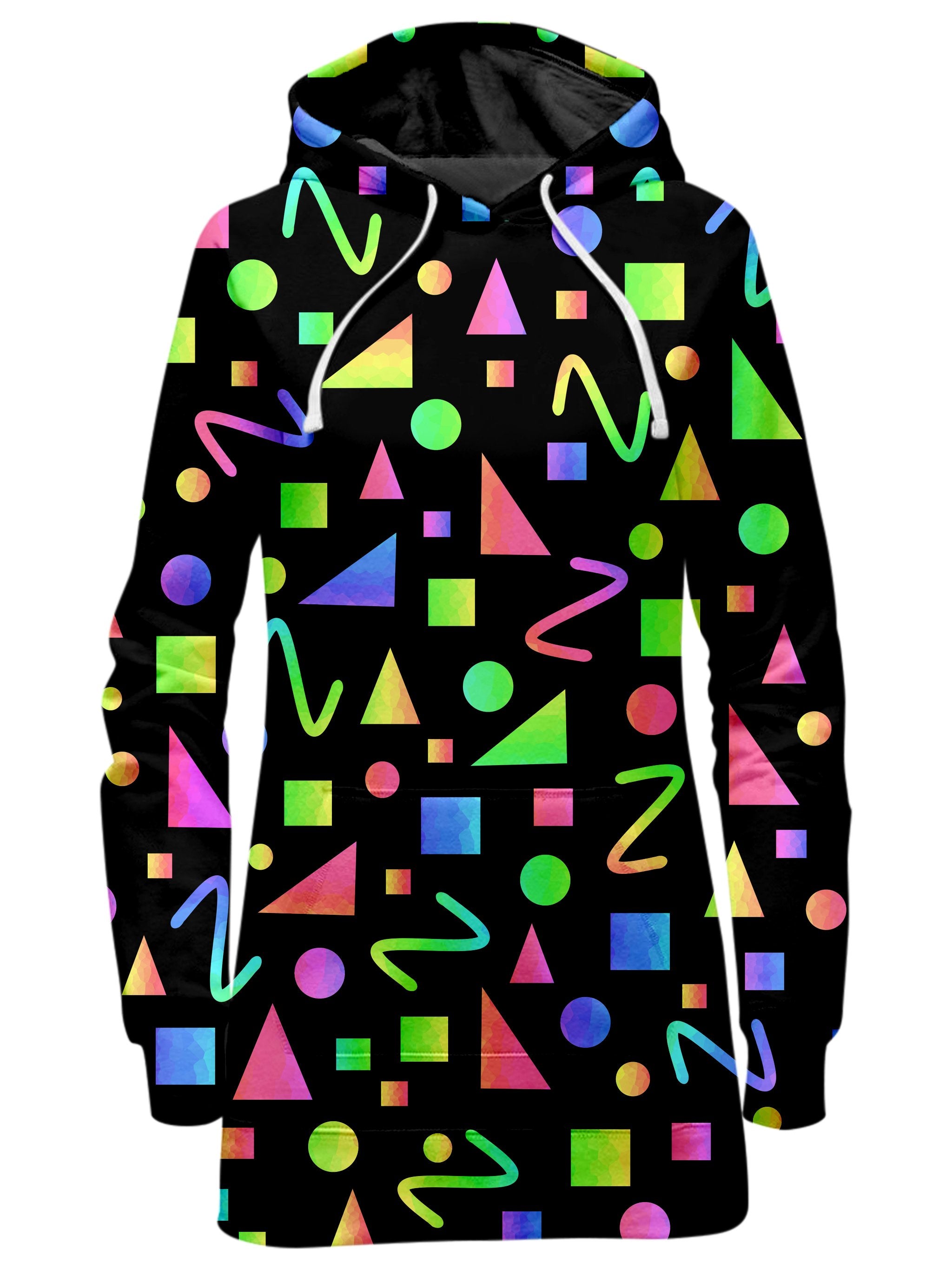 Party Geometric Hoodie Dress Sartoris Art Epic Hoodie