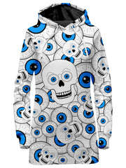 Skull Eye Balls Hoodie Dress