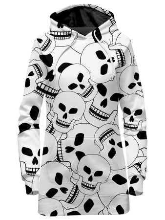 Sartoris Art - Skull Lovers 2 Hoodie Dress