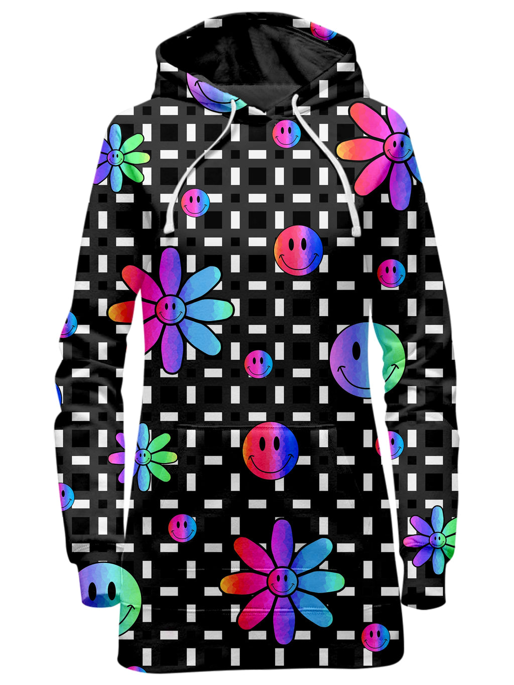 Smiles All Around Hoodie Dress Sartoris Art Epic Hoodie