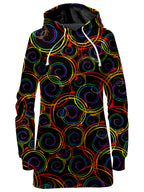 Swirl Abstract Hoodie Dress Sartoris Art Epic Hoodie