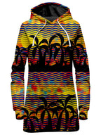 Trippy Tropical Nights Hoodie Dress Sartoris Art Epic Hoodie