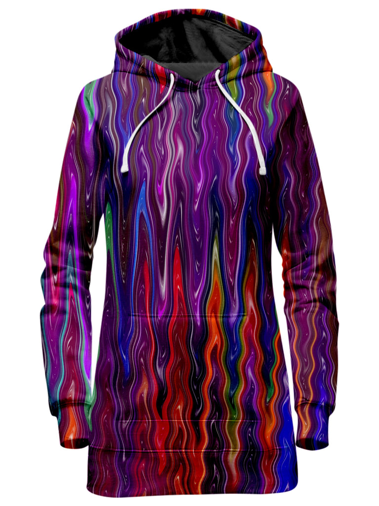 Sartoris Art - Trippy Vibes Hoodie Dress