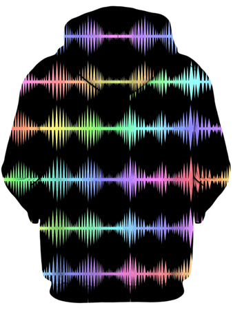 Sartoris Art - Equalizer Sound Waves Unisex Hoodie