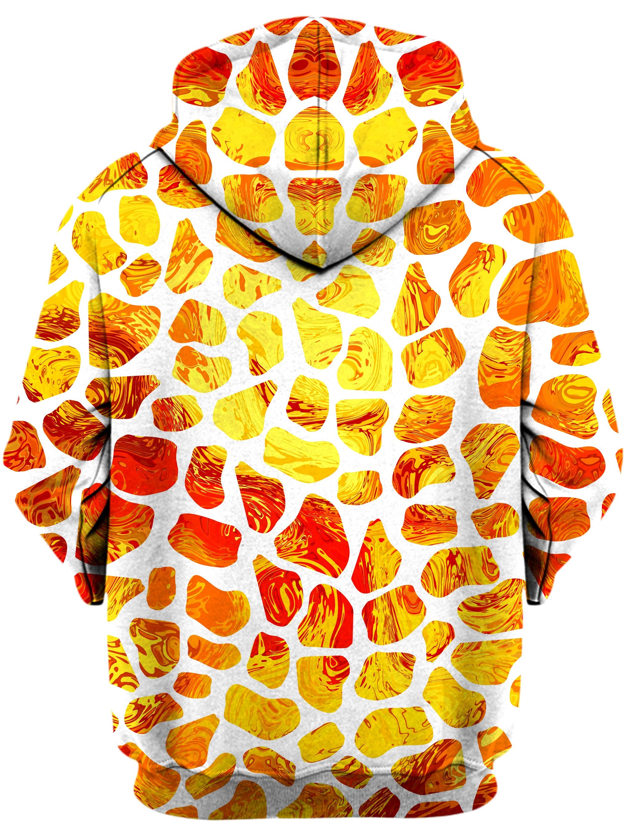 Giraffe Pattern Unisex Zip-Up Hoodie Sartoris Art Epic Hoodie