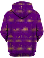 Gold Equalizer Beats Unisex Hoodie Sartoris Art Epic Hoodie