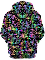 Magic Mushrooms Unisex Hoodie Sartoris Art Epic Hoodie