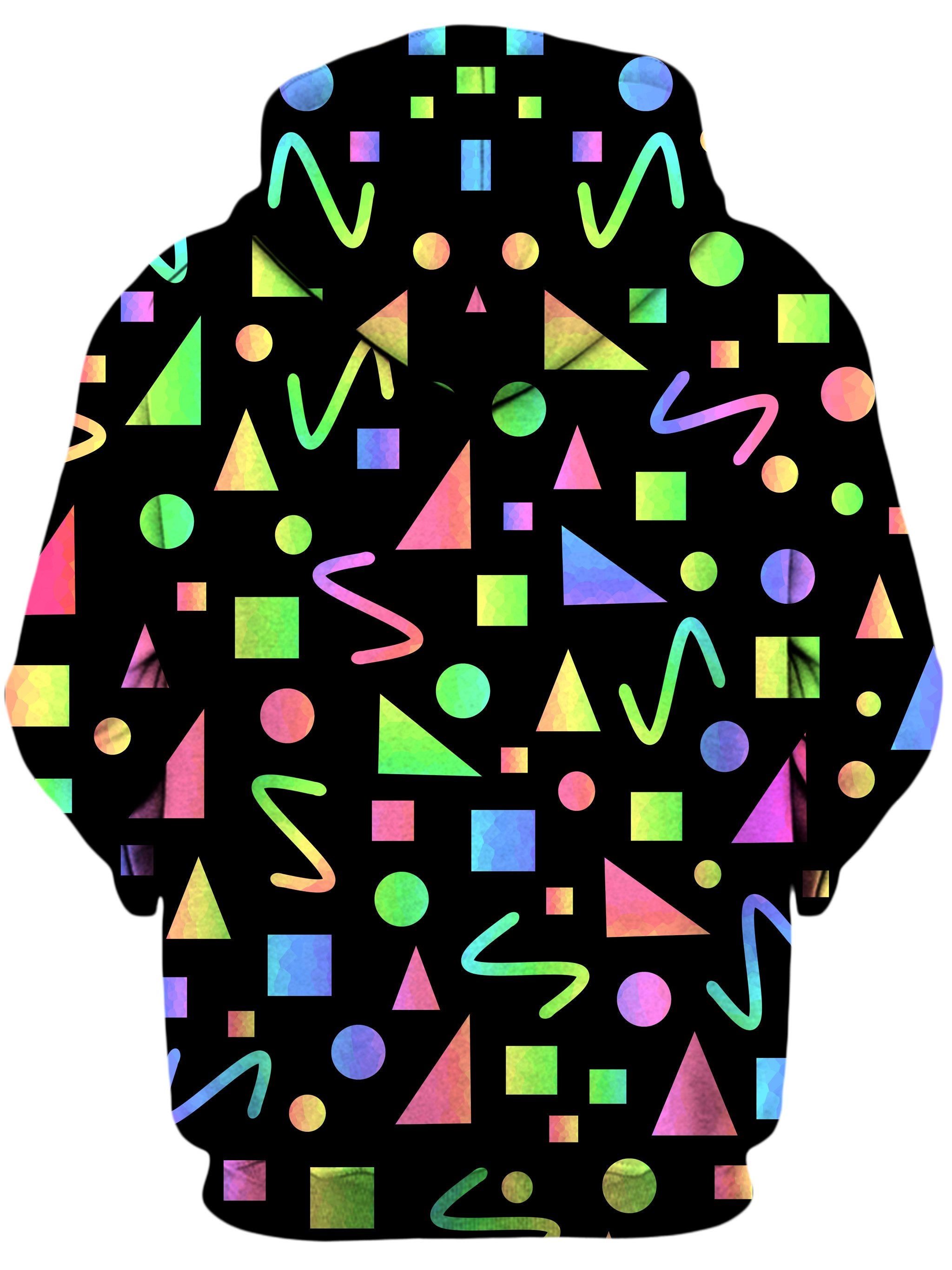 Party Geometric Unisex Zip-Up Hoodie Sartoris Art Epic Hoodie
