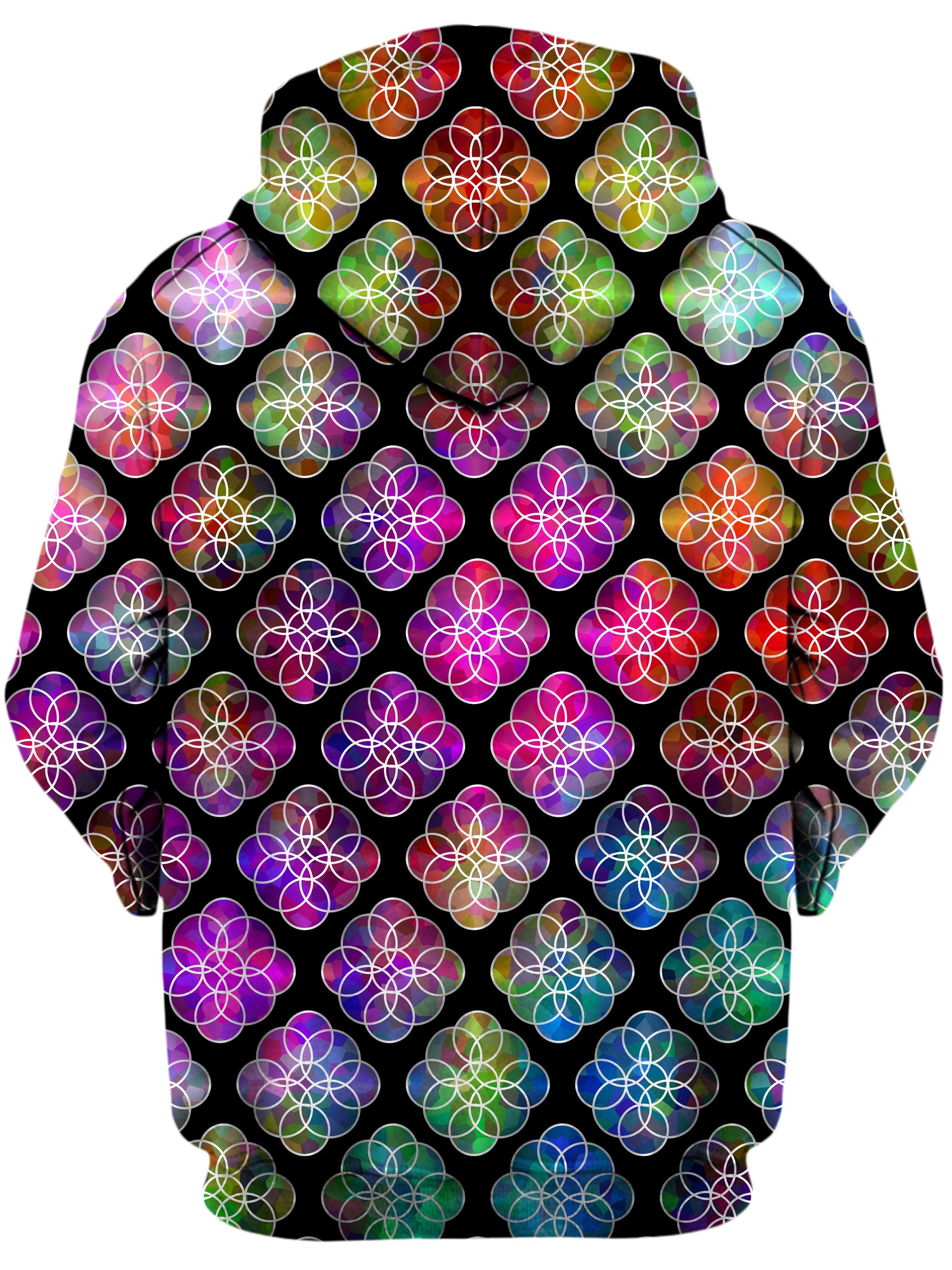 Rings of Color Pattern Unisex Hoodie Sartoris Art Epic Hoodie